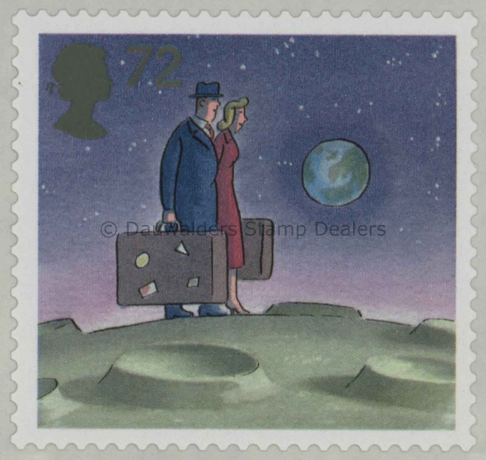 SG2720 72p Couple on Moon 2007 World of Invention S/A