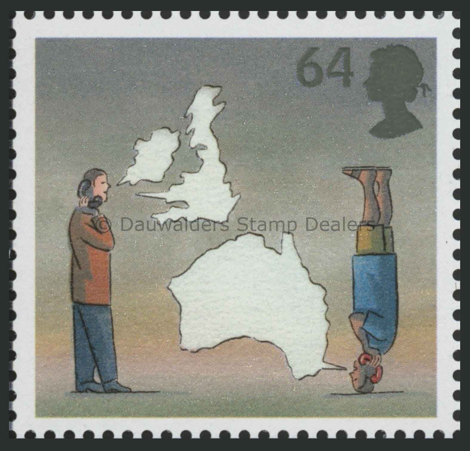 SG2723 64p Map of British Isles p14x14 (2nd series) 2007 World of Invention