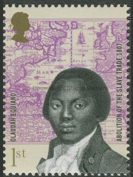 SG2729 1st Olaudah Equiano 2007 Abolition of the Slave