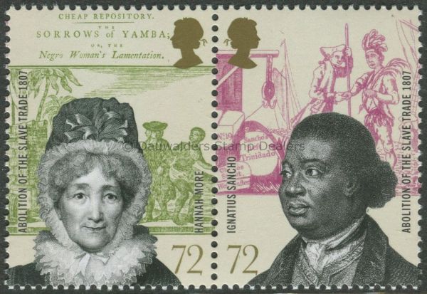 SG2732-2733 Pair 2007 Abolition of the Slave