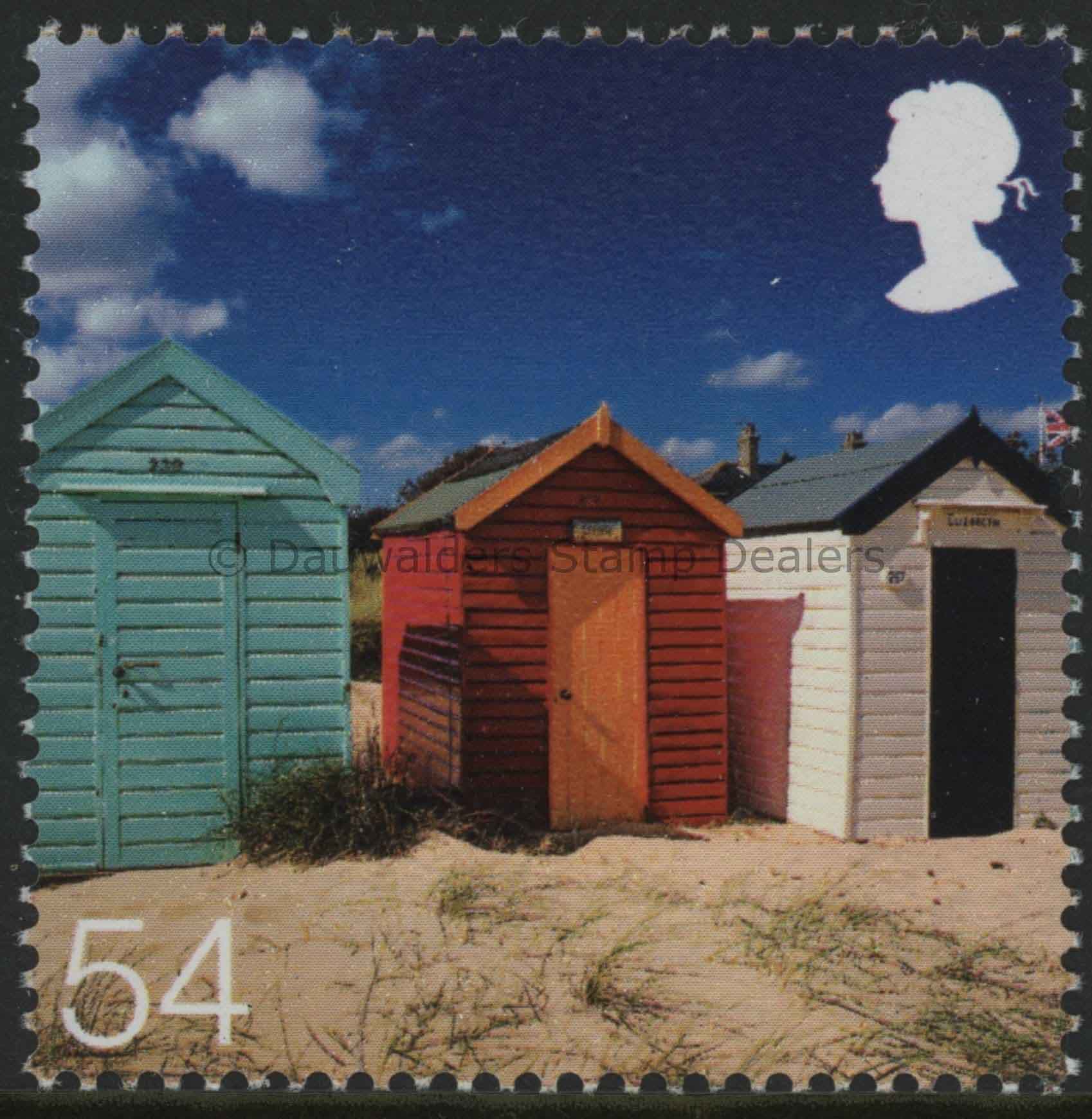 SG2737 54p Beech Hut 2007 Beside the Seaside