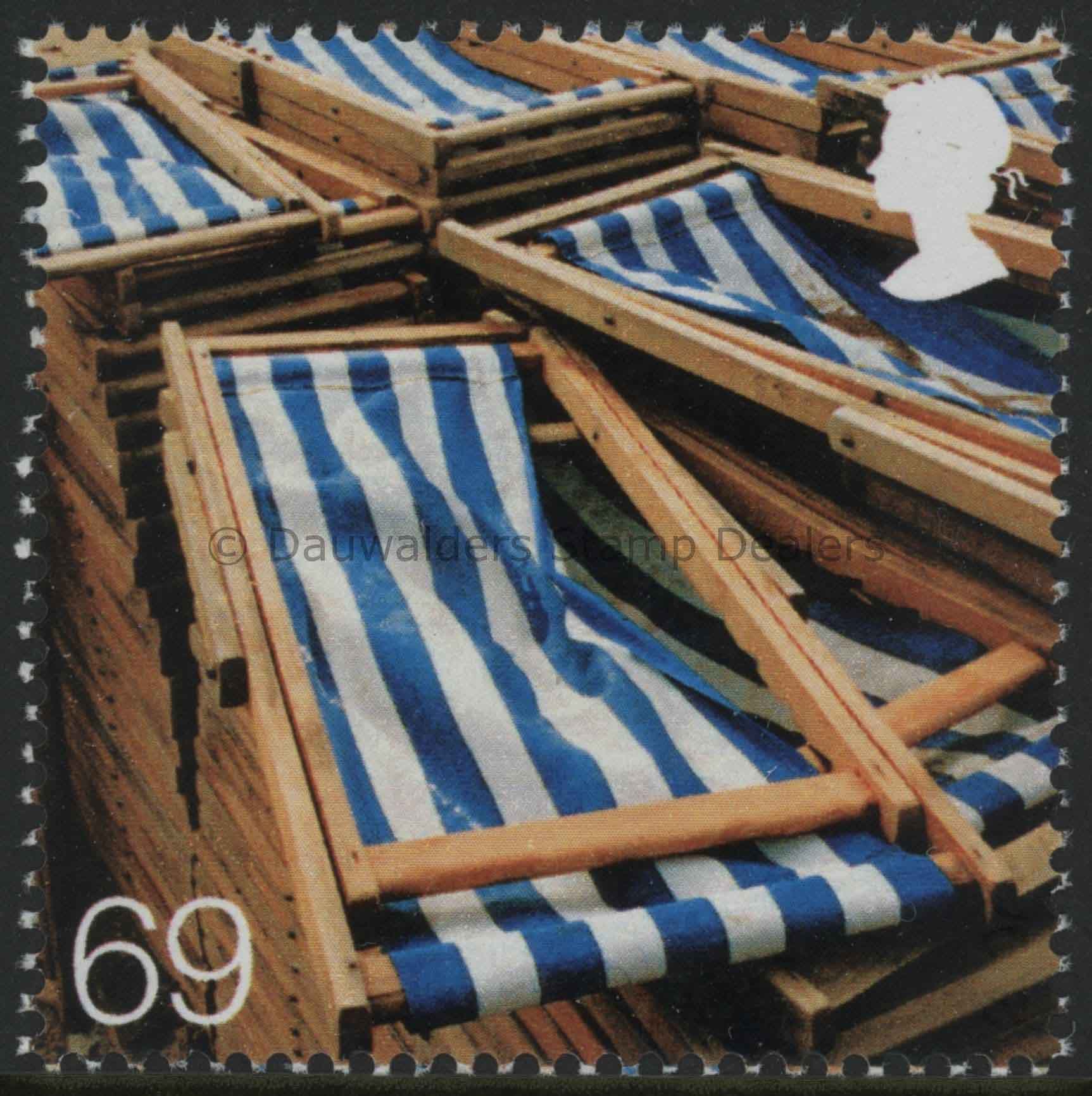 SG2738 69p Deck Chair 2007 Beside the Seaside