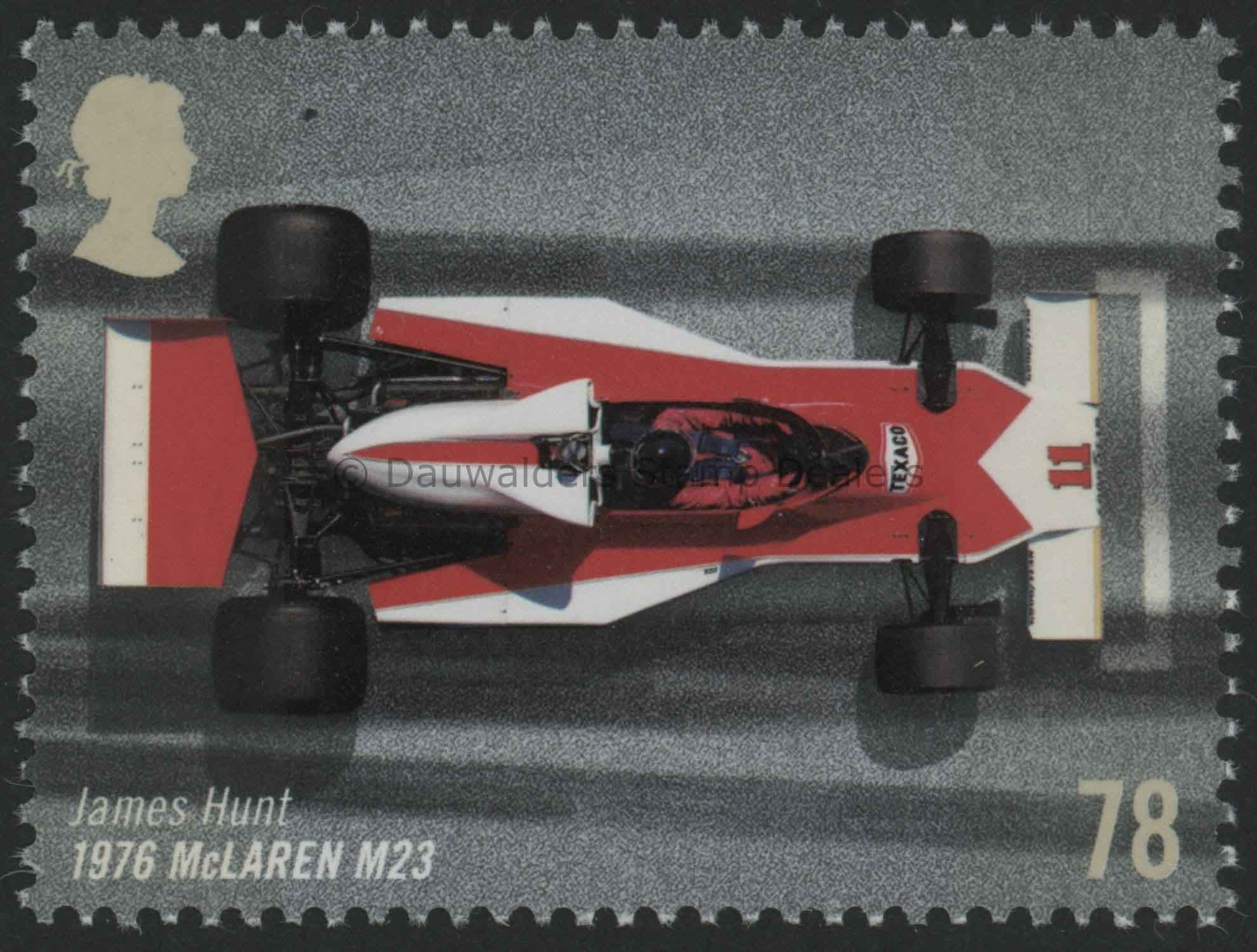 SG2748 78p James Hunt 2007 Grand Prix