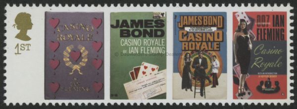 SG2797 1st Casino Royale 2008 Centenary of Ian Fleming