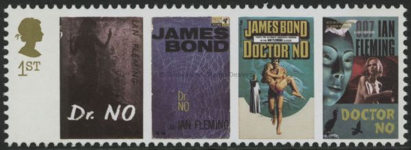 SG2798 1st Dr No 2008 Centenary of Ian Fleming