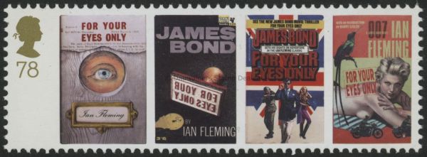 SG2801 78p For Your Eyes Only 2008 Centenary of Ian Fleming