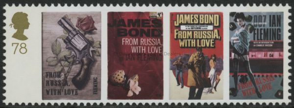 SG2802 78p Russia with Love 2008 Centenary of Ian Fleming