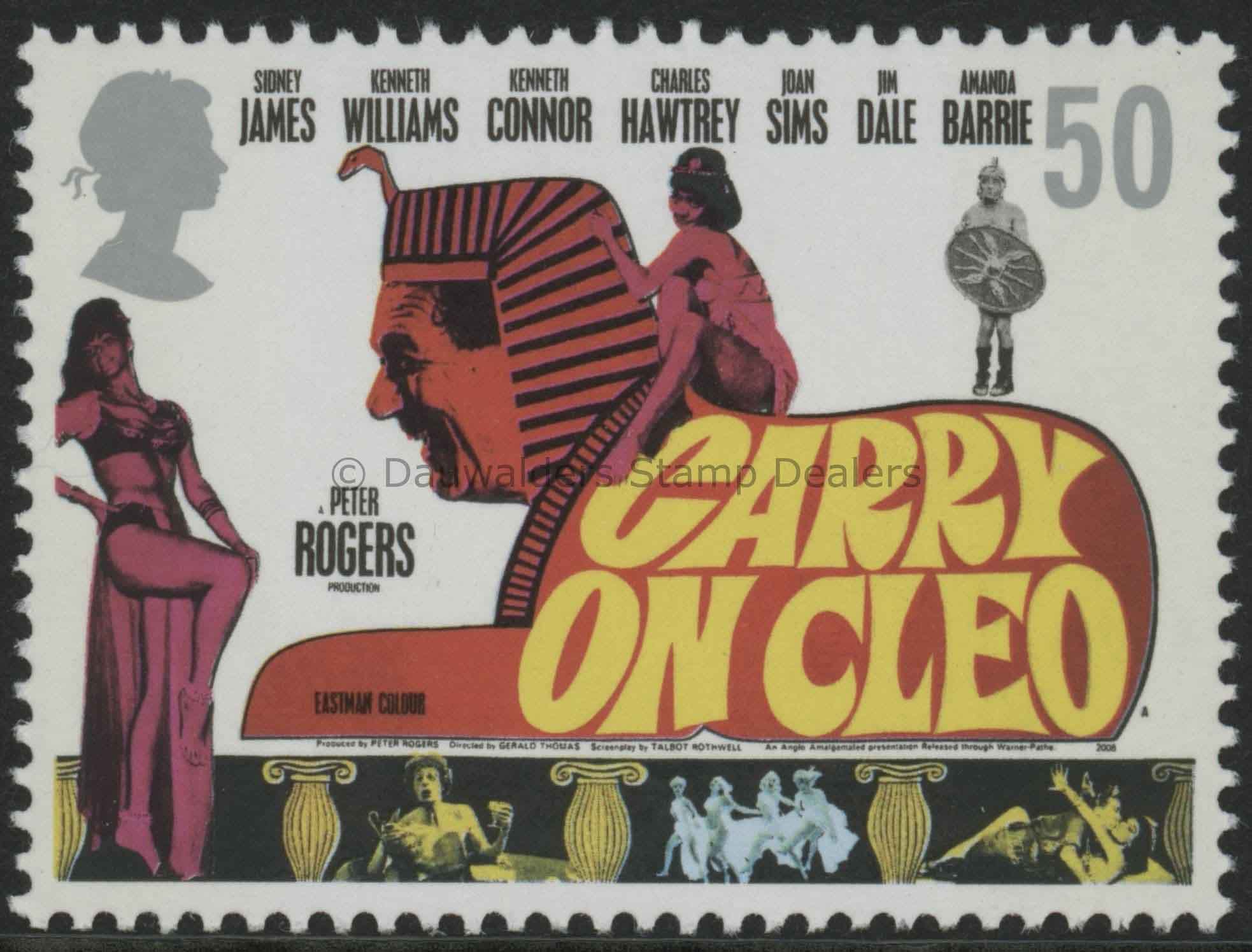 SG2851 50p Cleo 2008 Carry on and Hammer