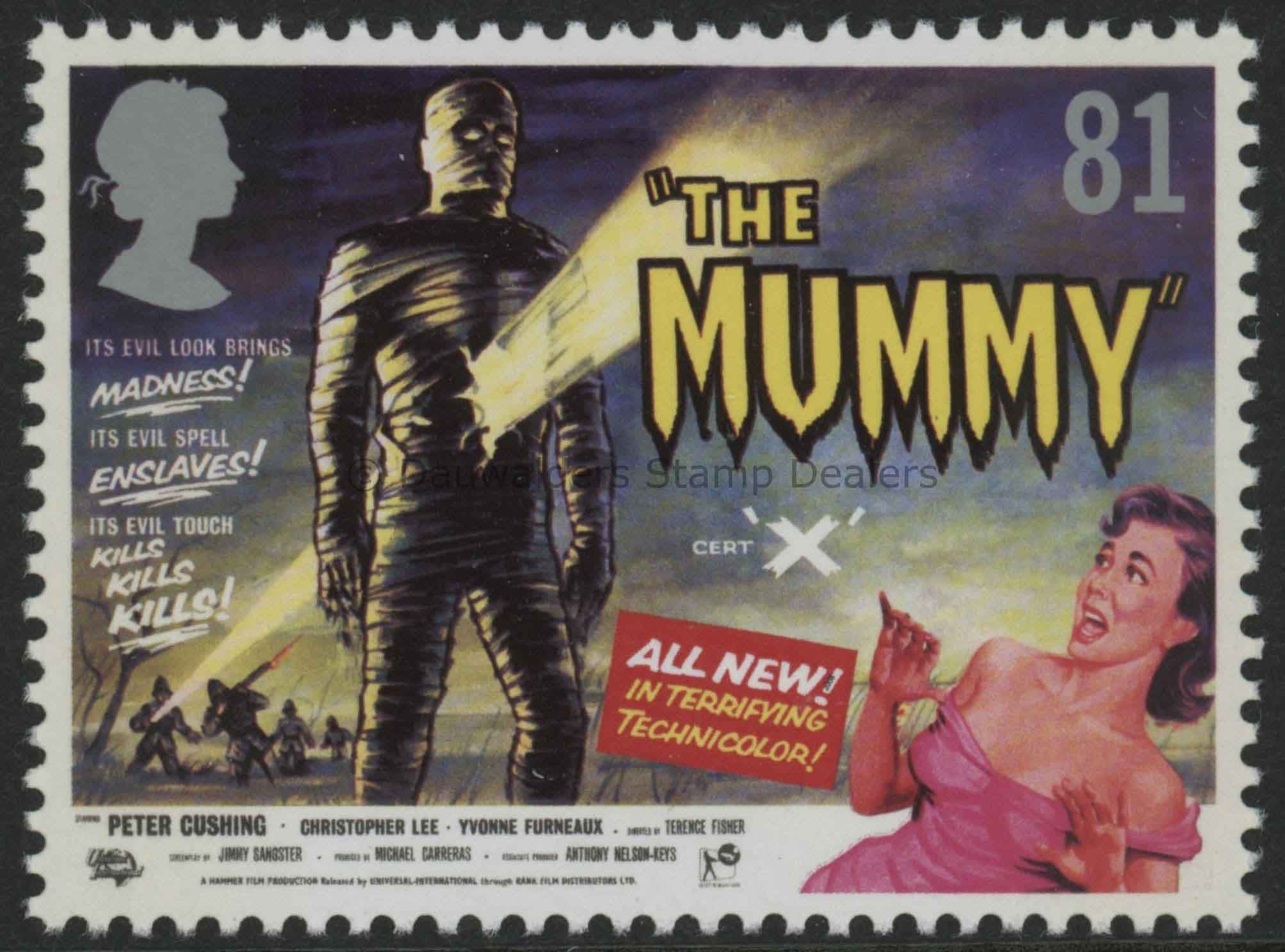 SG2854 81p Mummy 2008 Carry on and Hammer