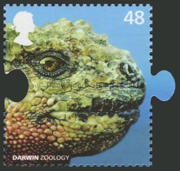 SG2906 48p Iguana 2009 Charles Darwin 2nd Issue