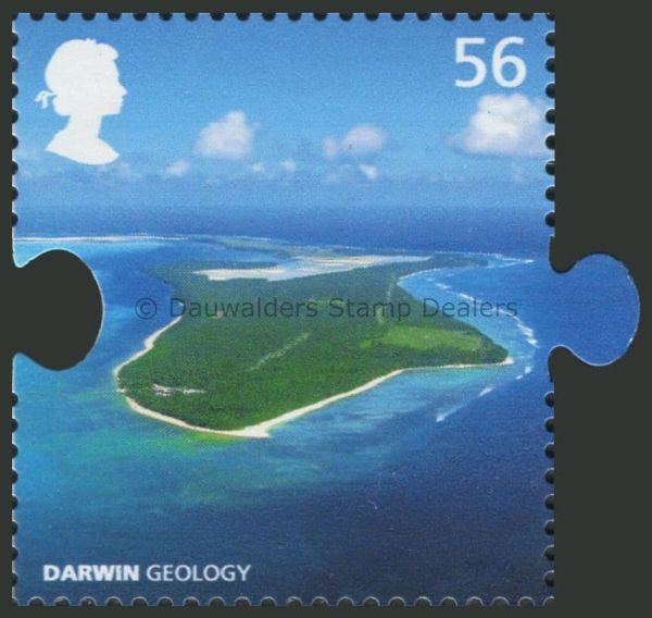 SG2908 56p Atoll 2009 Charles Darwin 2nd Issue