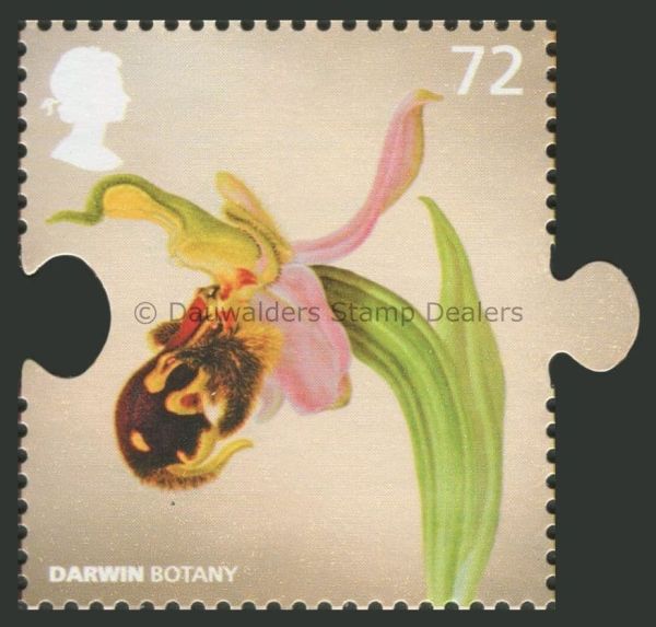 SG2909 72p Orchid 2009 Charles Darwin 2nd Issue