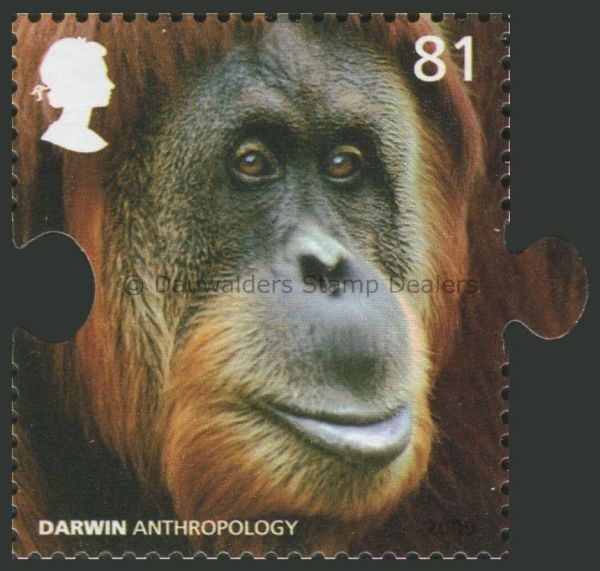 SG2910 81p Orang-Utan 2009 Charles Darwin 2nd Issue