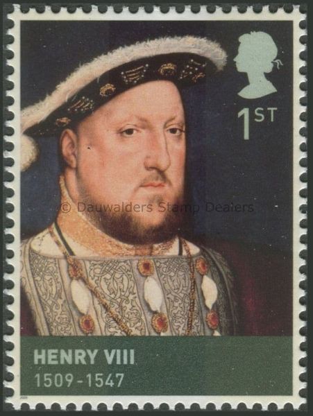 SG2925 1st Henry VIII 2009 House of Tudor