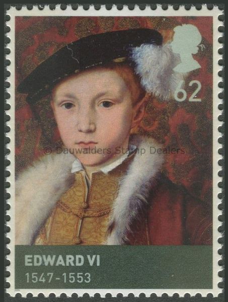 SG2926 62p Edward VI 2009 House of Tudor