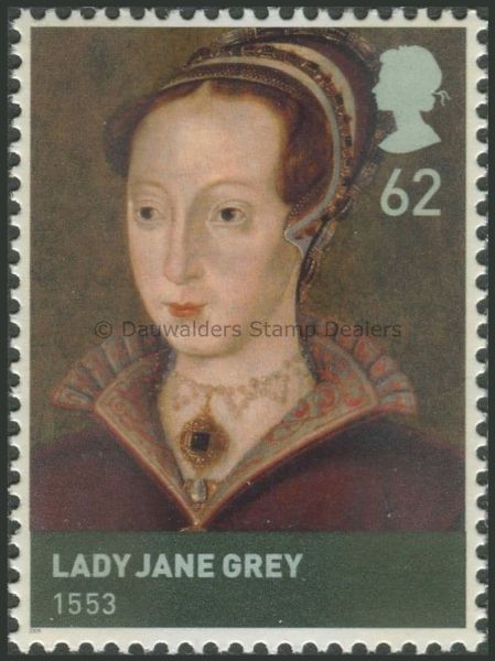 SG2927 62p Lady Jane Grey 2009 House of Tudor