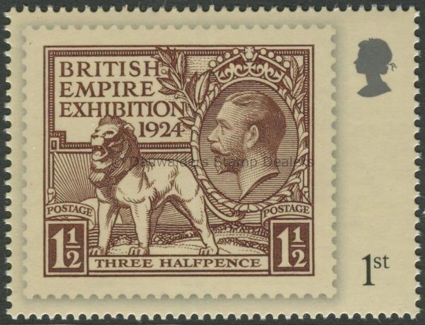 SG3067 British Empire Exhibition 1d, 1st (ex MS3072) 2010 Centenary of Accession of King George V