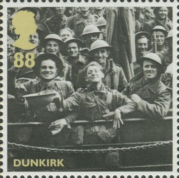 SG3084 88p Dunkirk 2010 Britain Alone (2nd class)