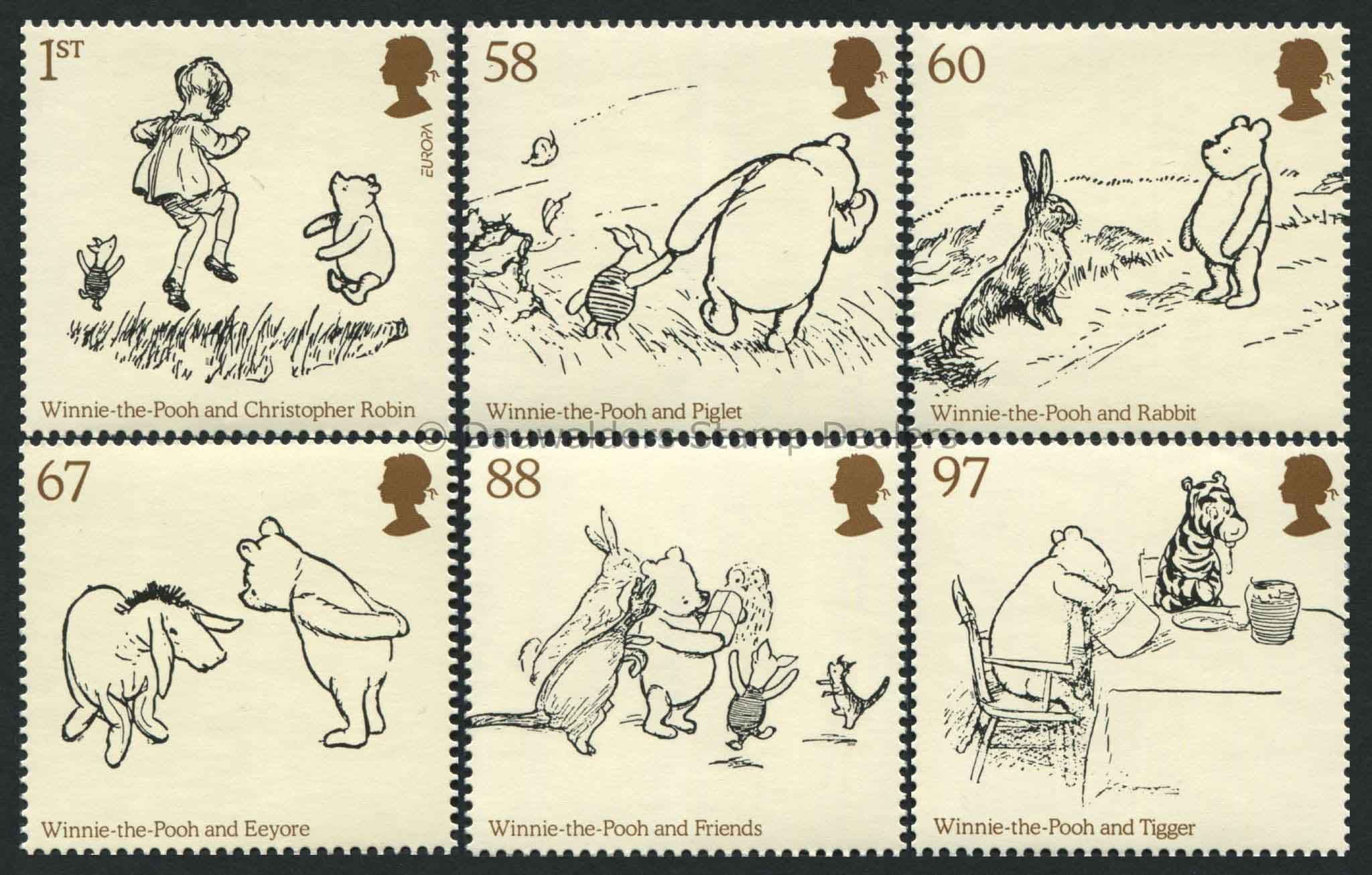 SG3121-3126 Set of 6 2010 Winnie the Pooh