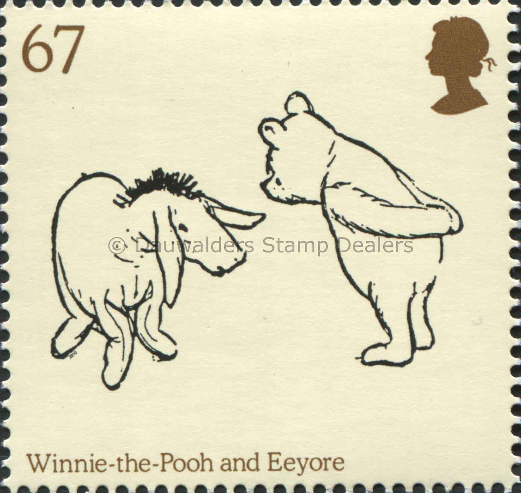 SG3124 67p Eyore 2010 Winne the Pooh