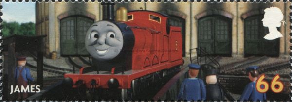 SG3188 66p James the Red 2011 Thomas the Tank Engine