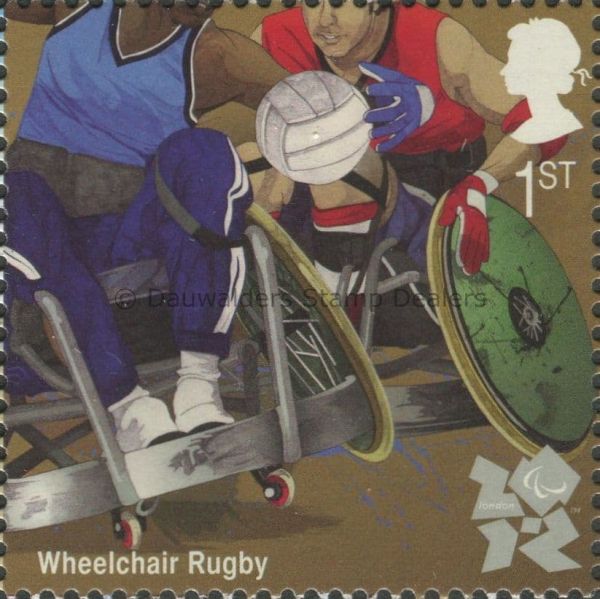 SG3198 1st Wheelchair Rugby 2011 Olympics and Paralympics Games