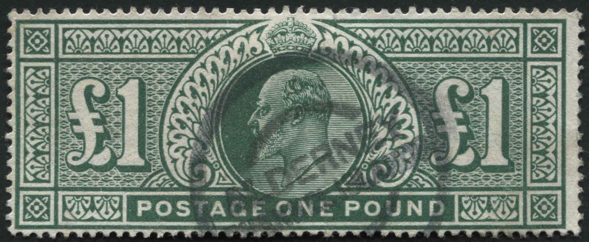 SG320 1 deep Green with Alderney double ring cancel