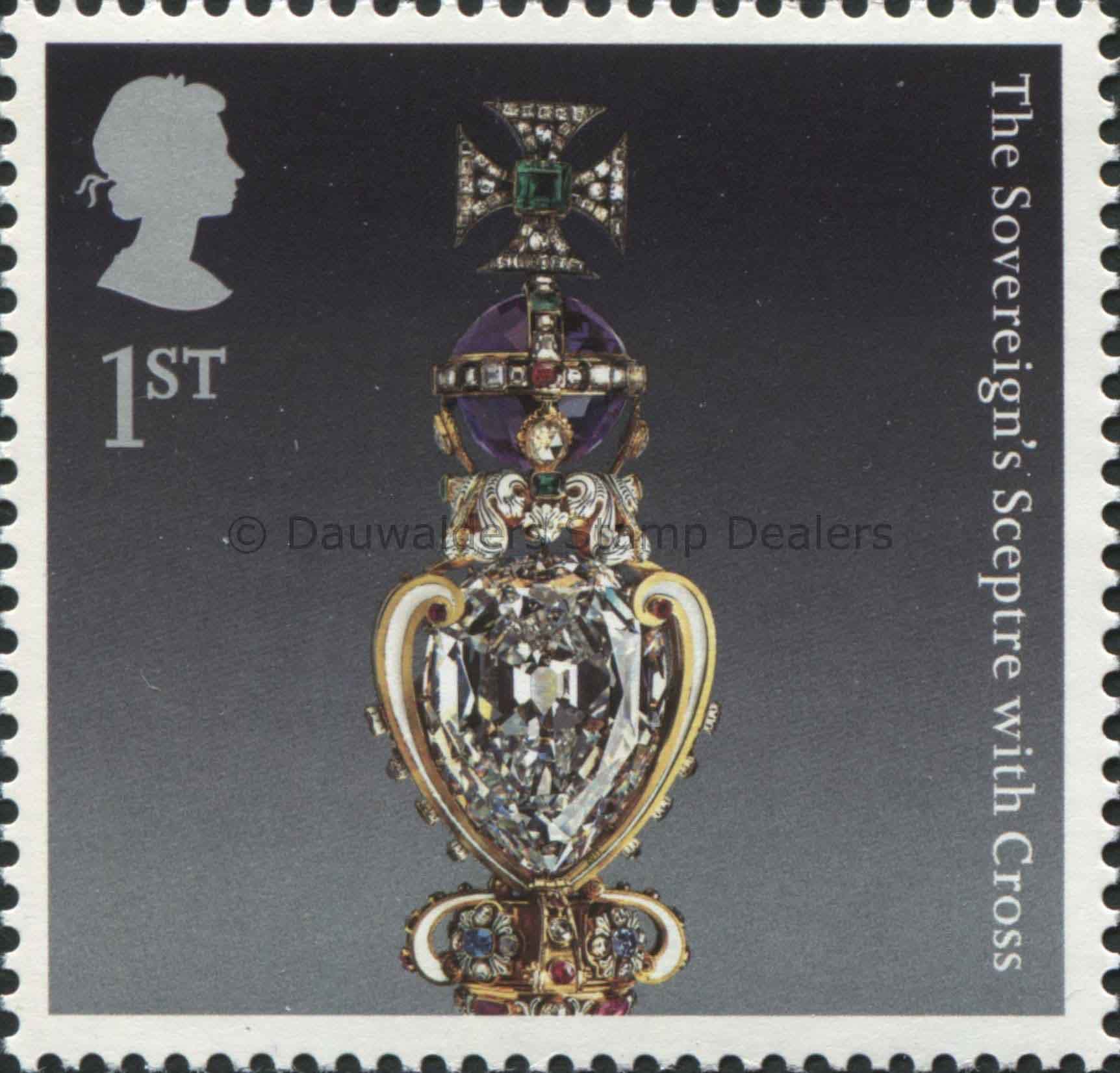 SG3207 1st Sovereign's Sceptre with Cross 2011 The Crown Jewels