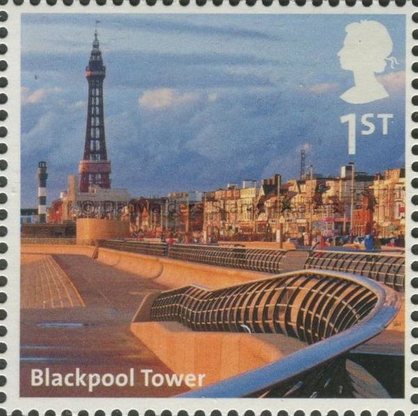 SG3231 1st Blackpool Tower 2011 UK A-Z