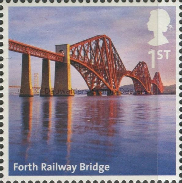 SG3235 1st Forth Railway Bridge 2011 UK A-Z