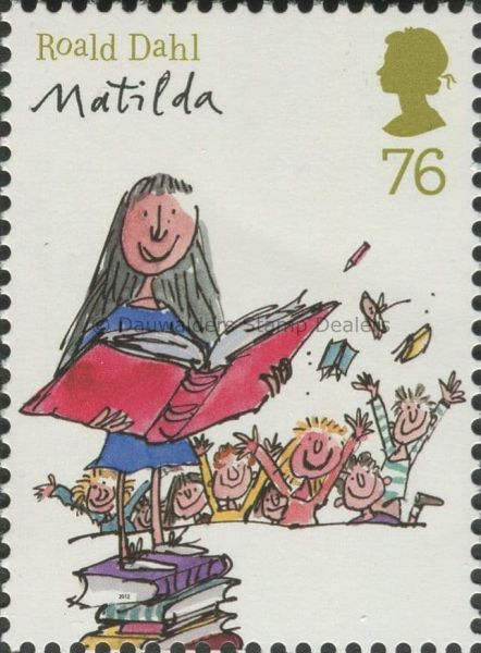 SG3257 76p Matilda 2012 Roald Dahl's