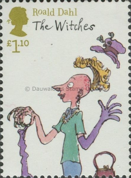 SG3259 1.10 The Witches 2012 Roald Dahl's