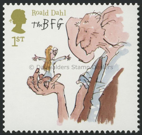 SG3260 1st The BFG and Sophie 2012 Roald Dahl's The BFG 2nd Issue