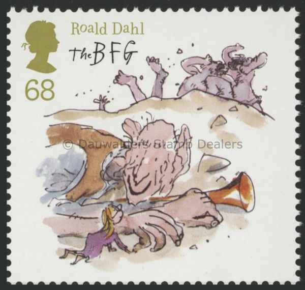 SG3261 68p The BFG / Giants 2012 Roald Dahl's The BFG 2nd issue