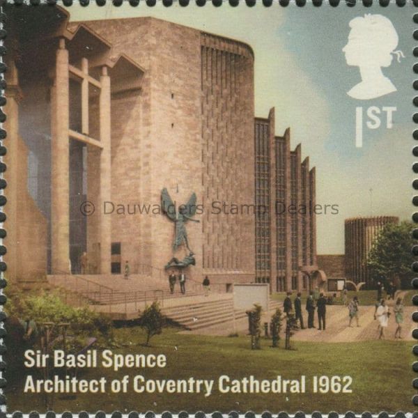 SG3273 1st Sir Basil Spence (architect) 2012 Britons of Distinction