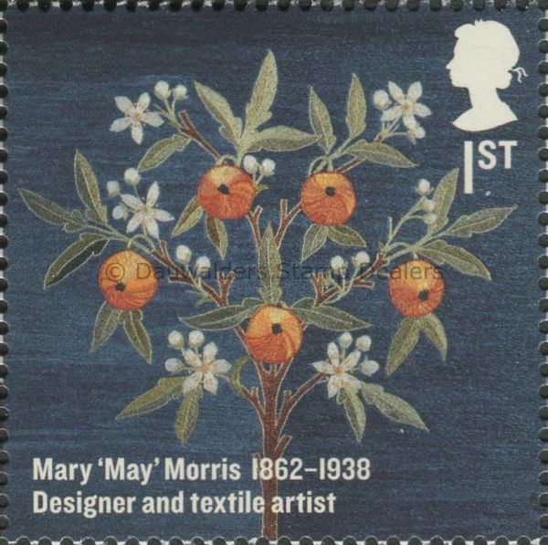 SG3275 1st Mary 'May' Morris (designer) 2012 Britons of Distinction