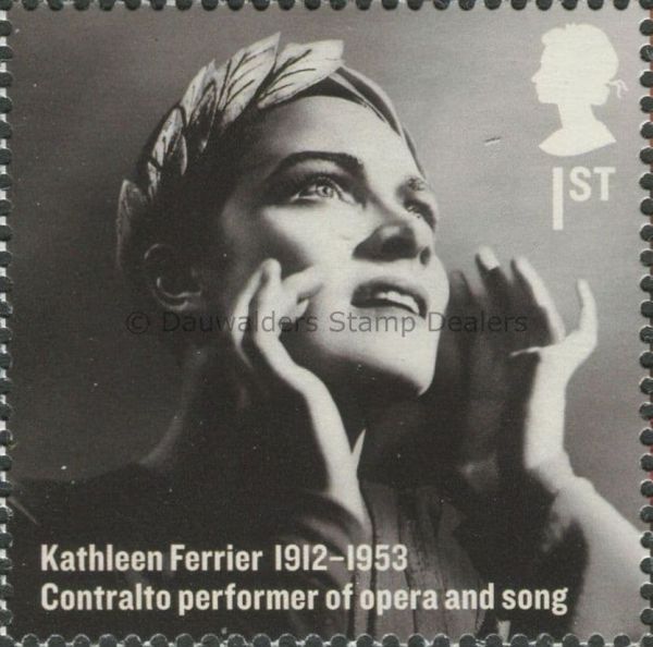 SG3278 1st Kathleen Ferrier (contralto) 2012 Britons of Distinction