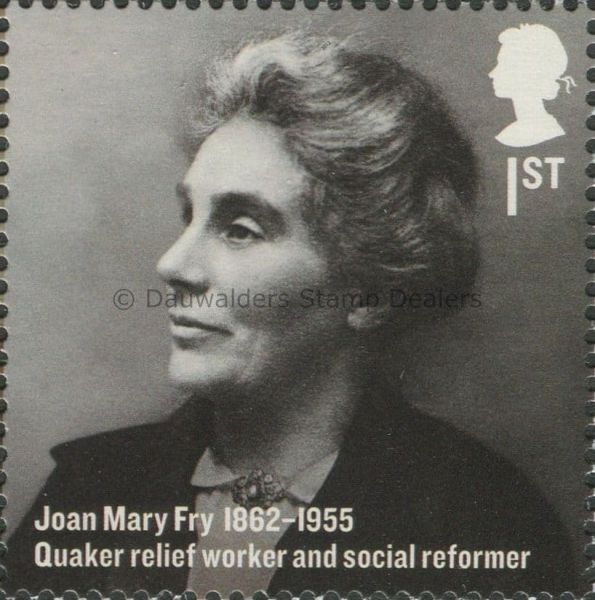 SG3282 1st 1st Joan Mary Fry (social reformer) 2012 Britons of Distinction