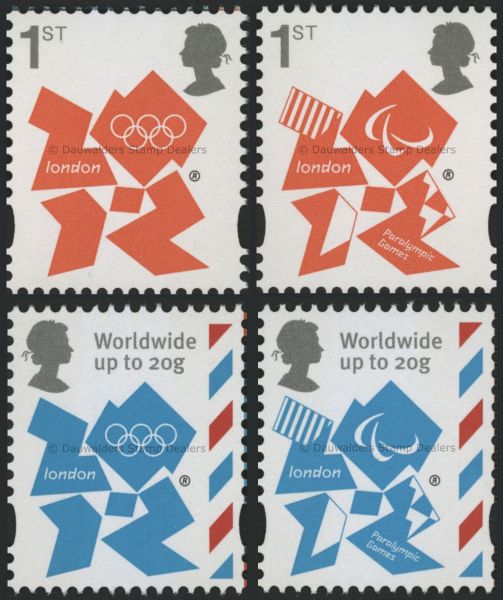 SG3337-3340 Set of 4 2012 Olympics