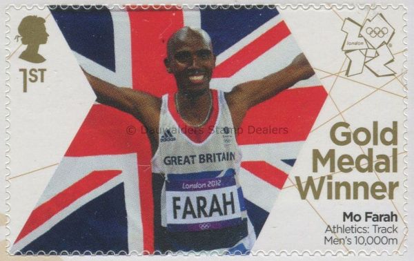 SG3355 Farah 2012 Olympic Gold Medal Winners