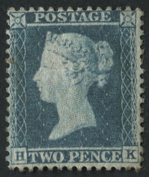 SG34 F6(2) 2d greenish blue HK very fine mint