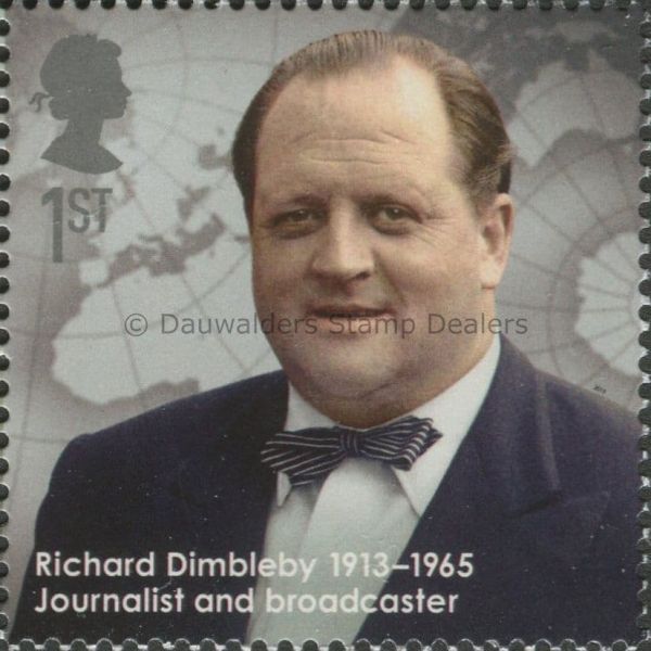 SG3462 Richard Dimbleby 2013 Great Britons