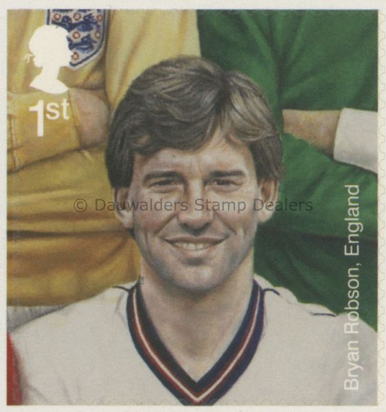 SG3487 1st Bryan Robson 2013 Football Heroes  II S/A