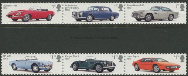 SG3512-3517 Set of 6 2013 British Auto Legends