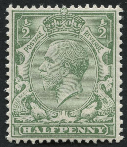 SG351SpecN14(4) 1912-24 d very pale Green, fine U/M