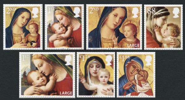 SG3542-3548 Set of 7 2013 Christmas S/A