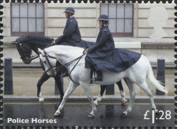 SG3568 1.28 Police Horses 2014 Working Horses