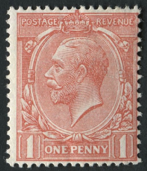 SG357 SpecN16(10) 1912-24 1d Pink, light gum bend but U/M with RPS Cert. (2007)