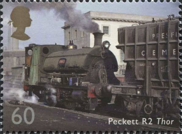 SG3574 60p Peckett R2 2014 Classic Locomotives