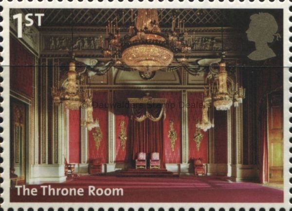 SG3597 1st Throne Room (2nd) 2014 Buckingham Palace